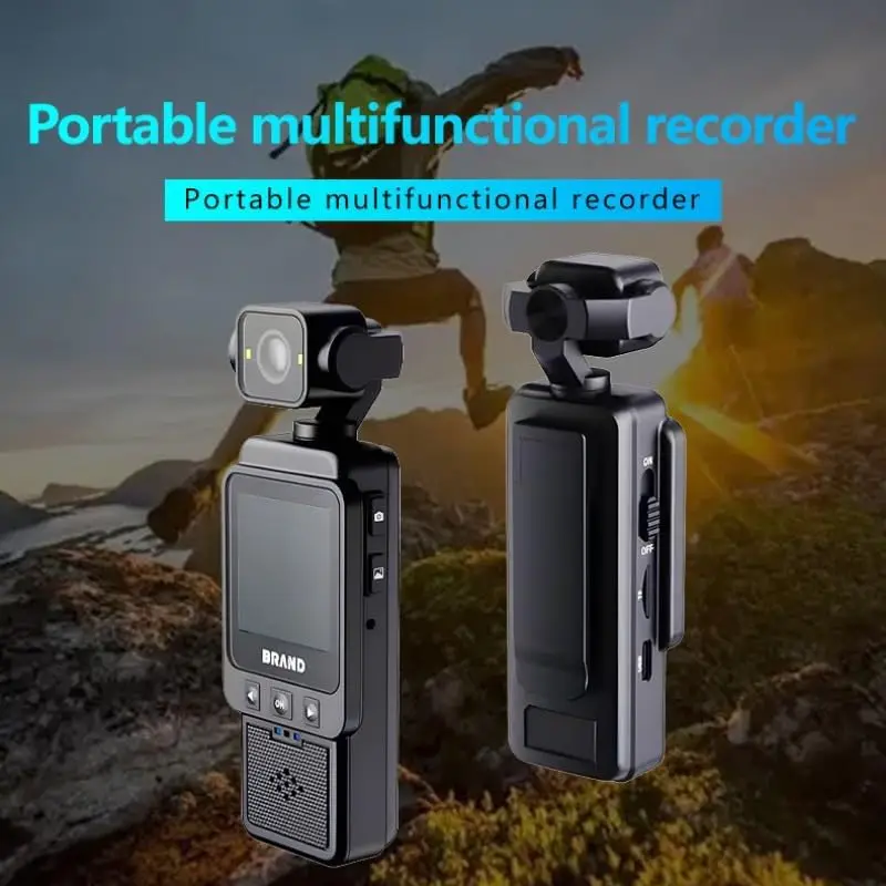 Caméra Action 1080P Objectif Rotatif 360° Ultra Légère - DV01