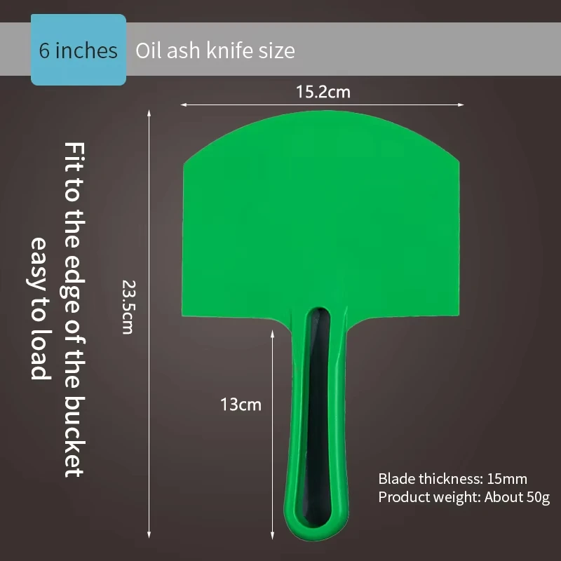 Putty Knife Scraper Drywall Spatula Wall Scraper 1Pc Curved Bucket Scoop For Drywall Finishing Plaster Scraping Decals Patch Construction