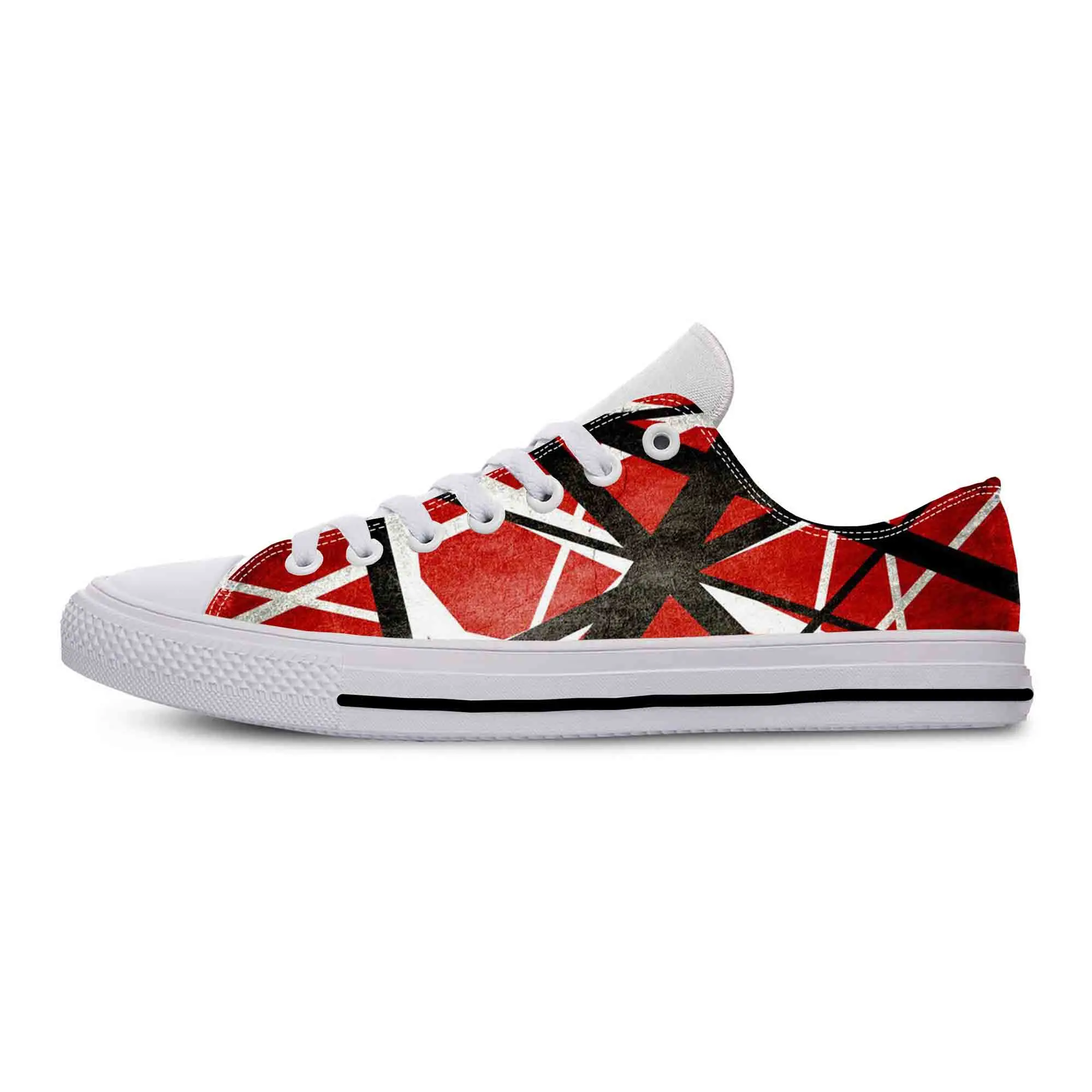 Casual Shoes EVH 5150 Stripes Guitar 3D Print for Men Women