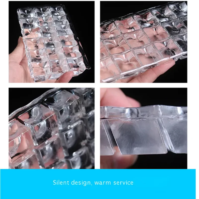 Portable Fully Automatic Home Ice Maker Home Bar Coffee Circular Bullet Machine