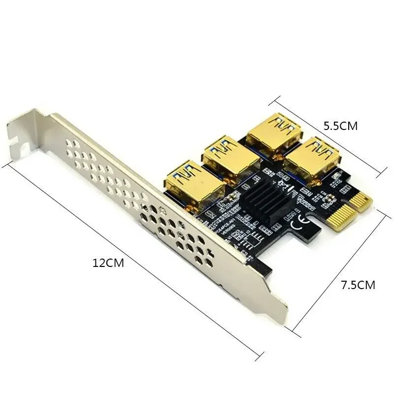 GPU BTC 마이닝용 USB 3.0 라이저 카드 익스텐더, PCI-E 라이저 카드, USB 케이블, PCI Express 1X 16X 익스텐더, PCIe 어댑터, 신제품