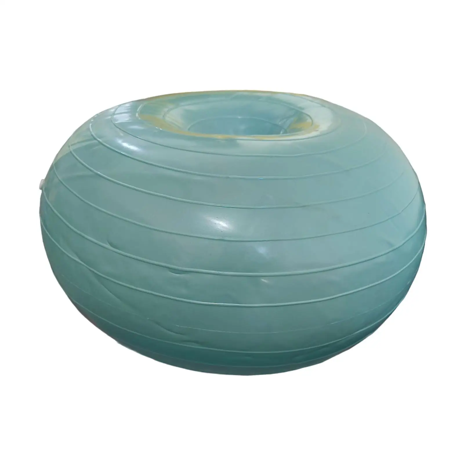Inflatable Exercise Ball Balance Stability Training Donut Ball Chair Stability for Core Training Yoga Pilates Workouts Gym
