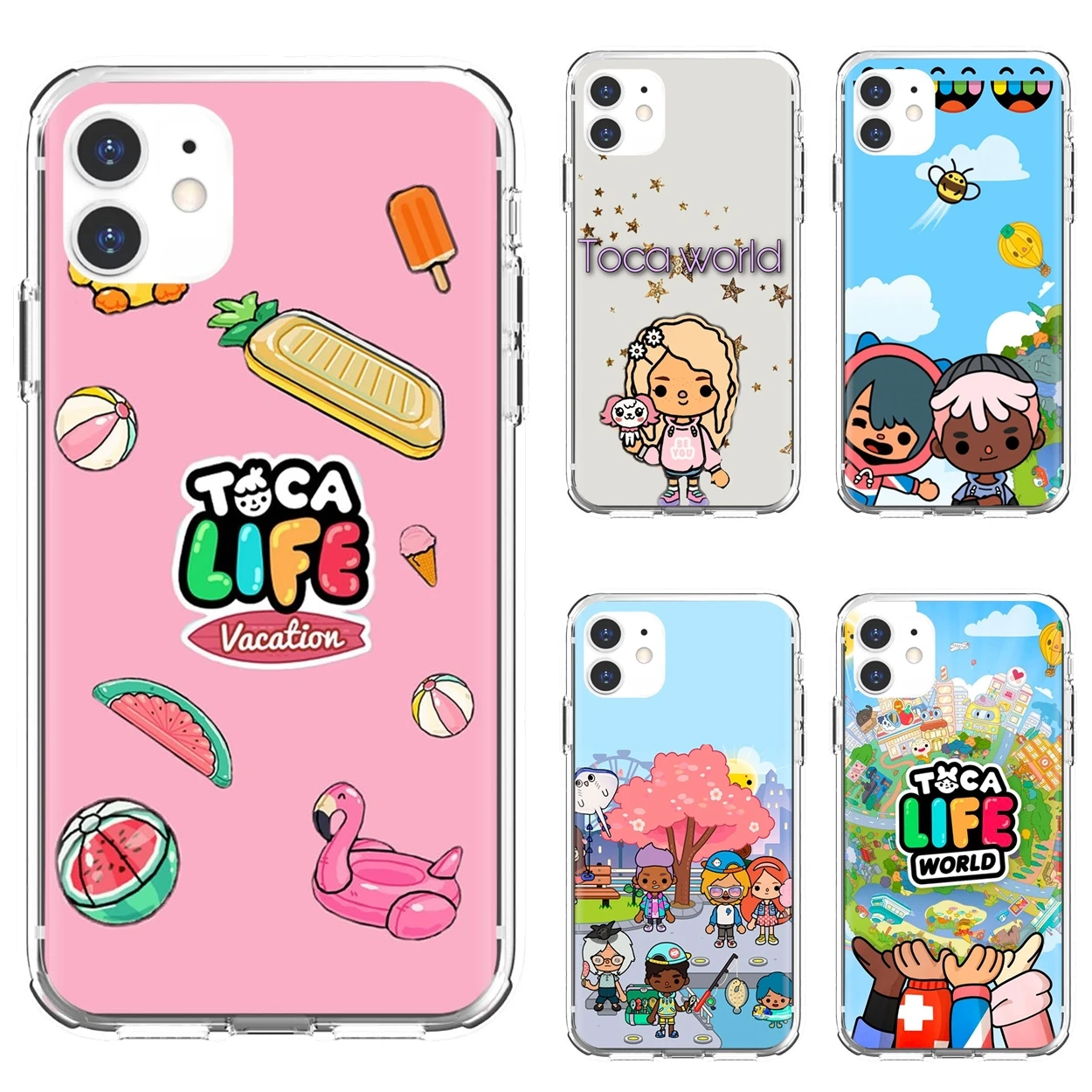 Games Toca Boca Toca Life World For Lg G5 G6 G7 Q6 Q7 Q8 Q9 V10 V20 V30 X  Power 2 3 Spirit G2 G3 G4 Mini Silicone Cover - Mobile Phone