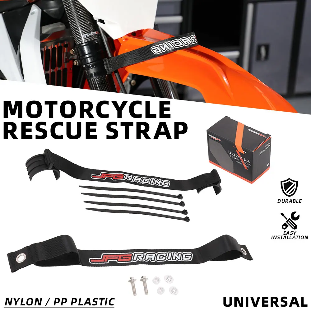 Motorcycle Front Rear Rescue Strap Pull Sling Belt Leashes For Beta RR 2T 4T Off-road Pit Dirt Bike