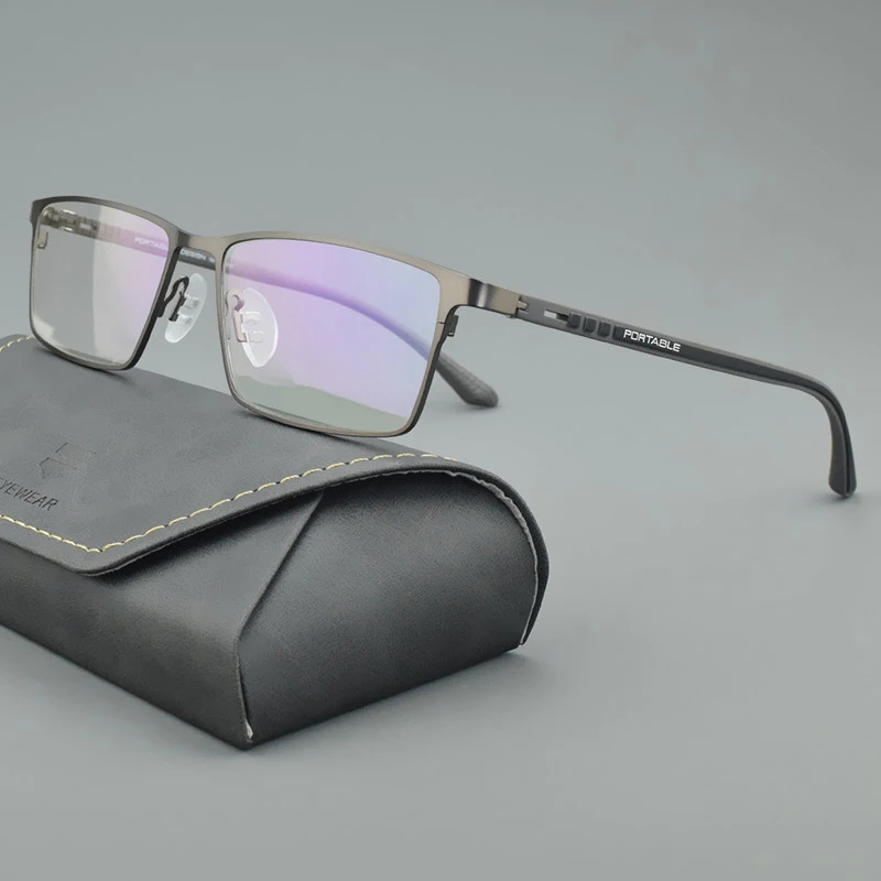 2024 Titanium Alloy Glasses Frames Men P9386 Eyewear Optical