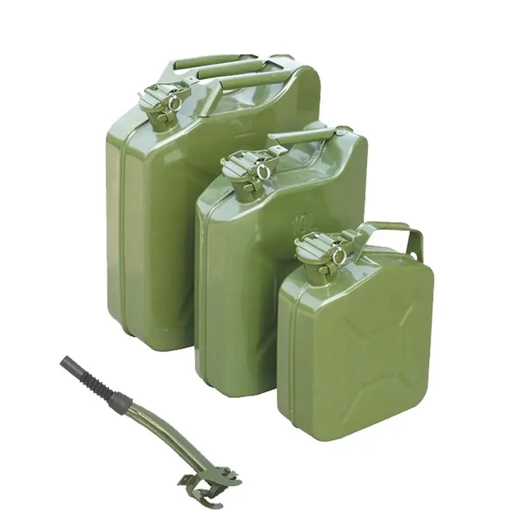 Metal and Rubber Pouring Spout with Flexible Nozzle for 5L Jerry Cans 3