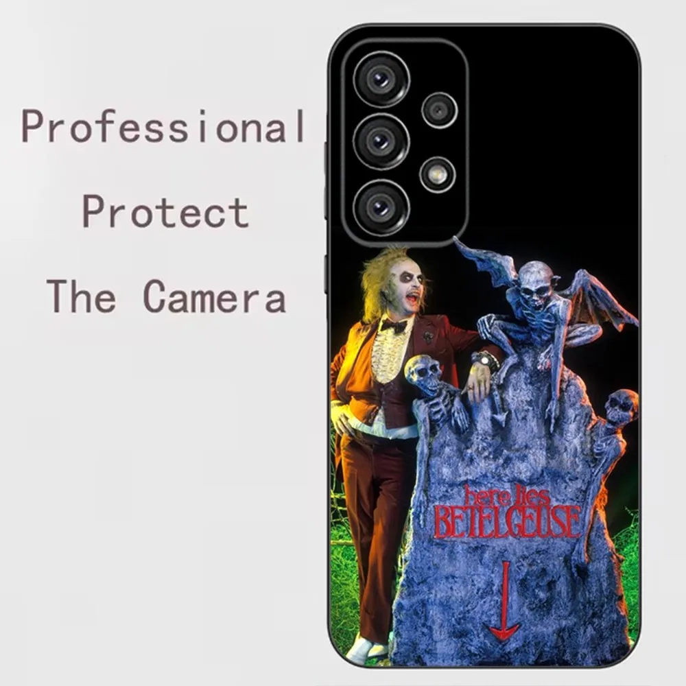 thumbnail image 1 of B-Beetlejuice 2 Phone Case For Samsung Galaxy A91,A80,A73,A72 ,A71,A53A52,A32 ,A31A22,A21s,A20,Black Cover, 1 of 5