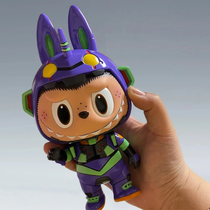 Anime Neon Genesis Evangelion Figure Labubu Evangelion-01 Action Figures Kawaii Modello In Pvc Figurine Collection Doll Kid Toy Gifts