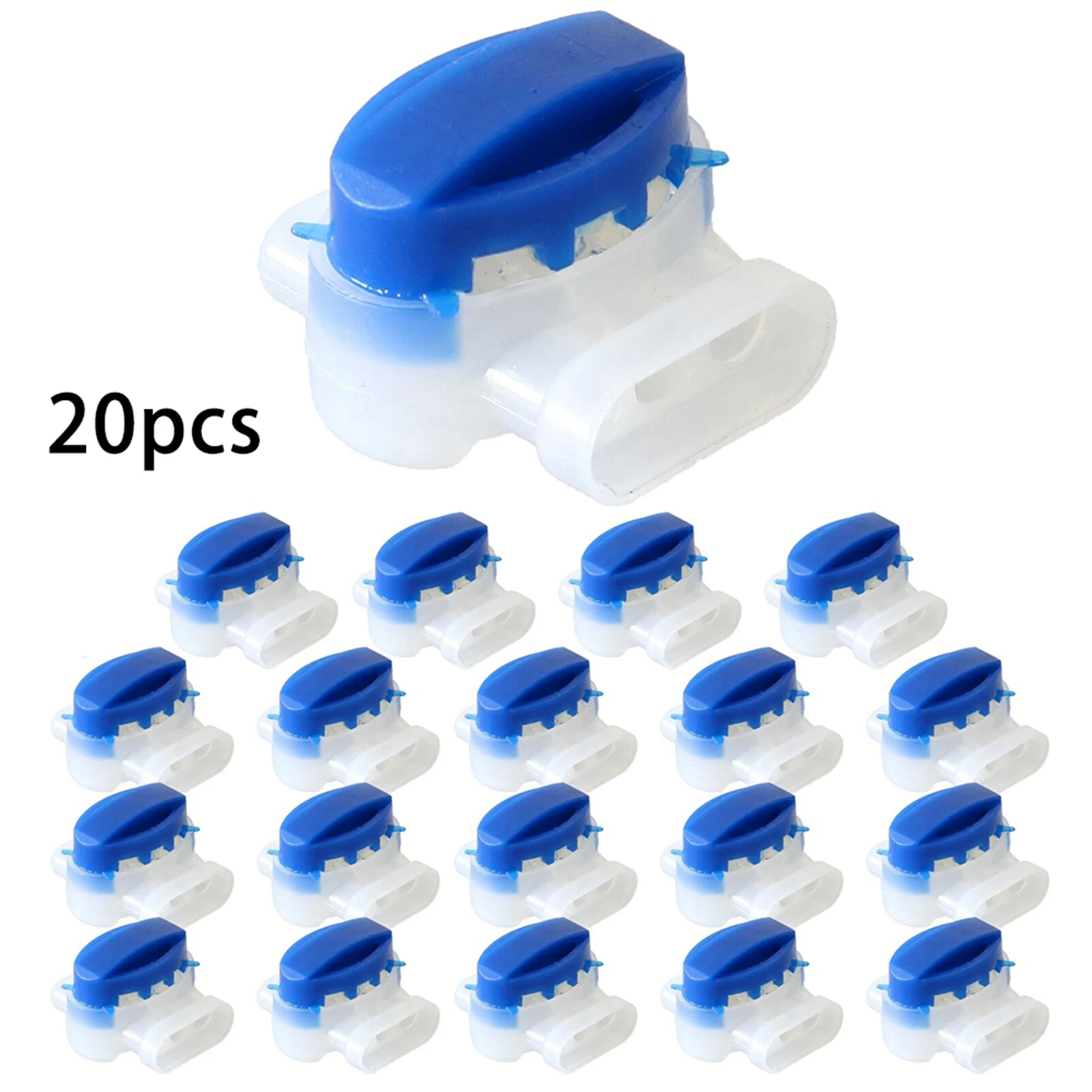 20pcs Waterproof Cable Wire Connectors Robotic Lawn Mower Connectors For Garden Auto Lawn Mower 3 Pin Terminal Blocks Connector
