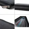 Business Card Holder Wallet Men Bank Card/ID Card/Credit Card Holder 22 Bits Card Wallet RFID Blocking Protects Case Coin Purse 5