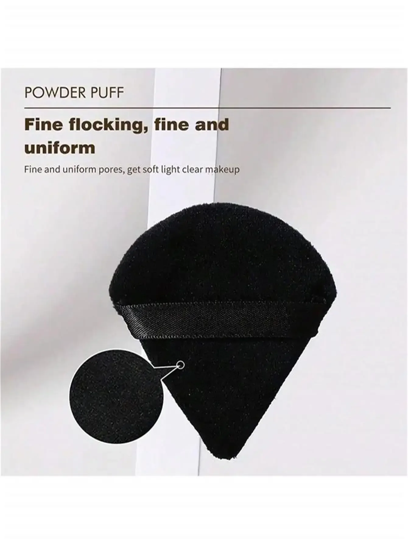 Makeup Tool Loose 5 Pcs Powder Puff Face Soft Triangle Powder Body Powder Makeup Sponges Blender Contouring Under Eyes Corner