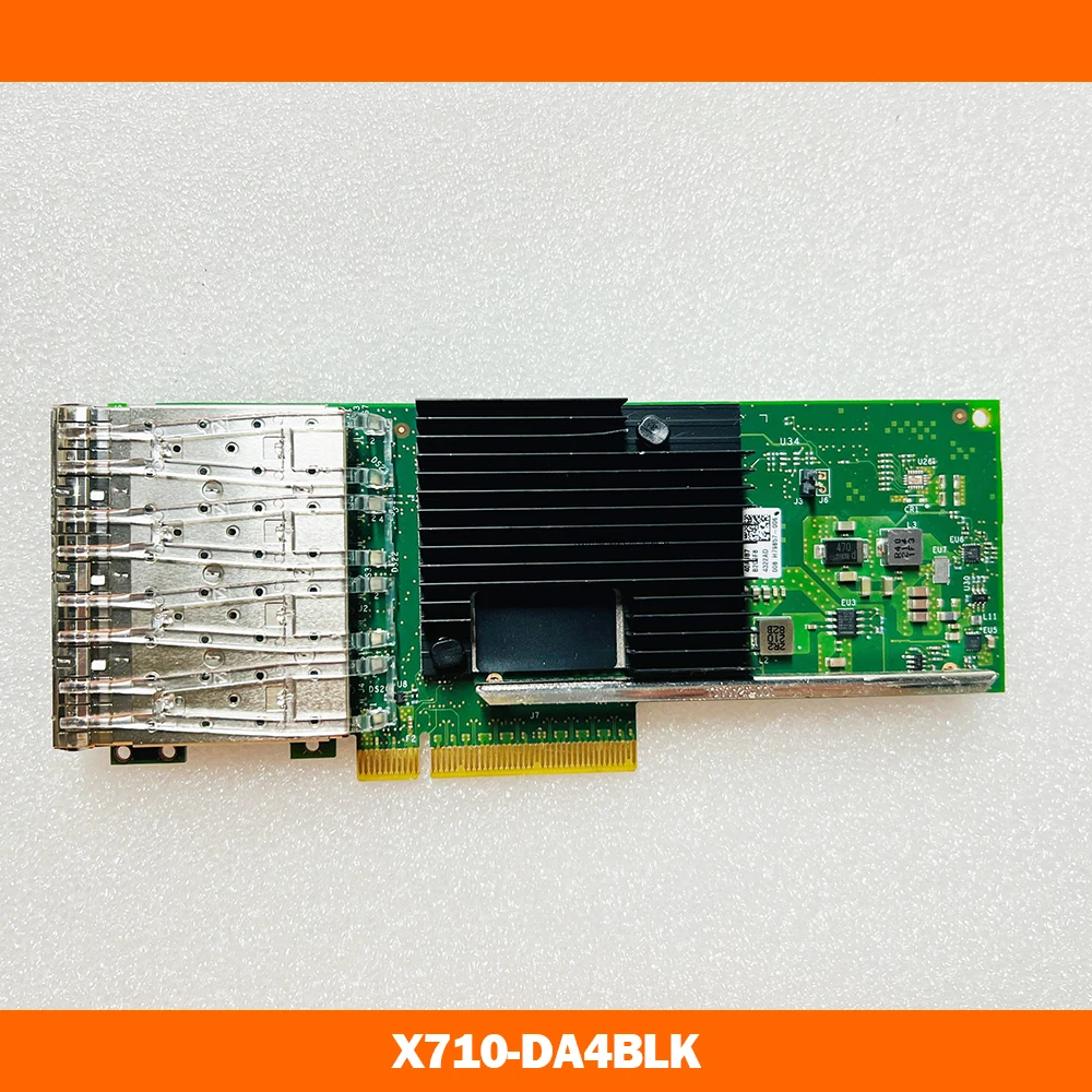 For Intel X710 DA4BLK four port 10G fiber optic network card 10G SFP X710 DA4G1P5