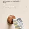 1/5Pcs Simple Solid Wood Hook Walnut Hanging Hanger Bathroom Wall Hook Bedroom Coat Storage Rack Home Towel Key Decoration Hook 4