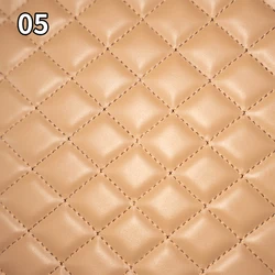 Premium Quilted Faux Leather Fabric with Thick Sponge Padding for Upholstery and DIY Projects (5)