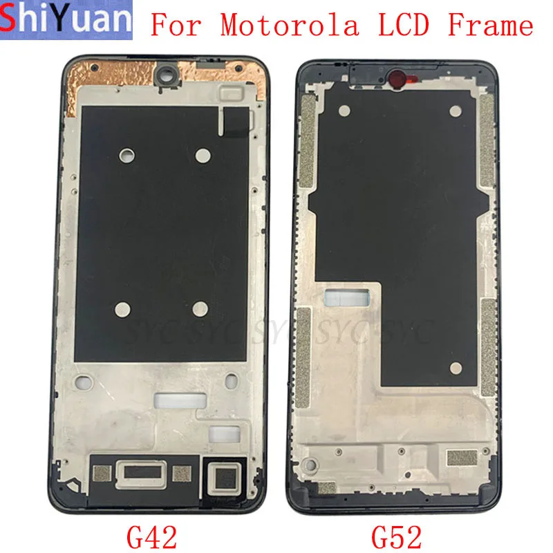 

Housing Middle Frame LCD Bezel Plate Panel Chassis For Motorola Moto G32 G42 G52 G72 Phone Metal LCD Frame Replacement Parts