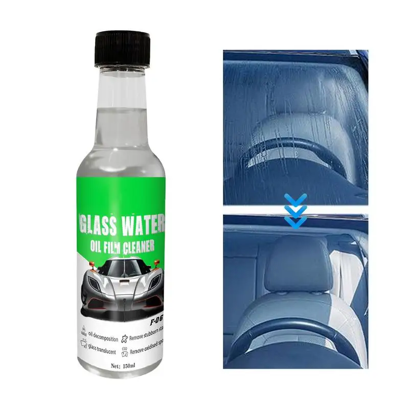 

Car Windshield Oil Film Cleaner Effective Windshield Washer Fluids Glass Polishing Protection Oil Film Removal Agent For