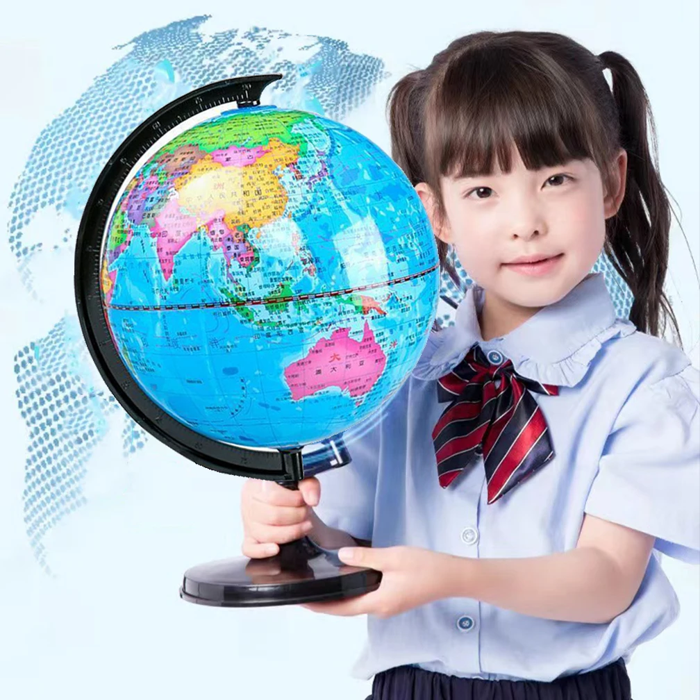 

Карта мира земляного шара 21,5x30 см, большая география, обучающая игрушка с подставкой, офисные идеальные миниатюры, инструменты для начального образования