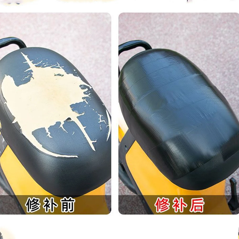 Self Adhesive Leather Repair Tape for Sofa Car Seats Handbags Jackets Furniture Shoes First Aid Patch Leather Patch DIY Black