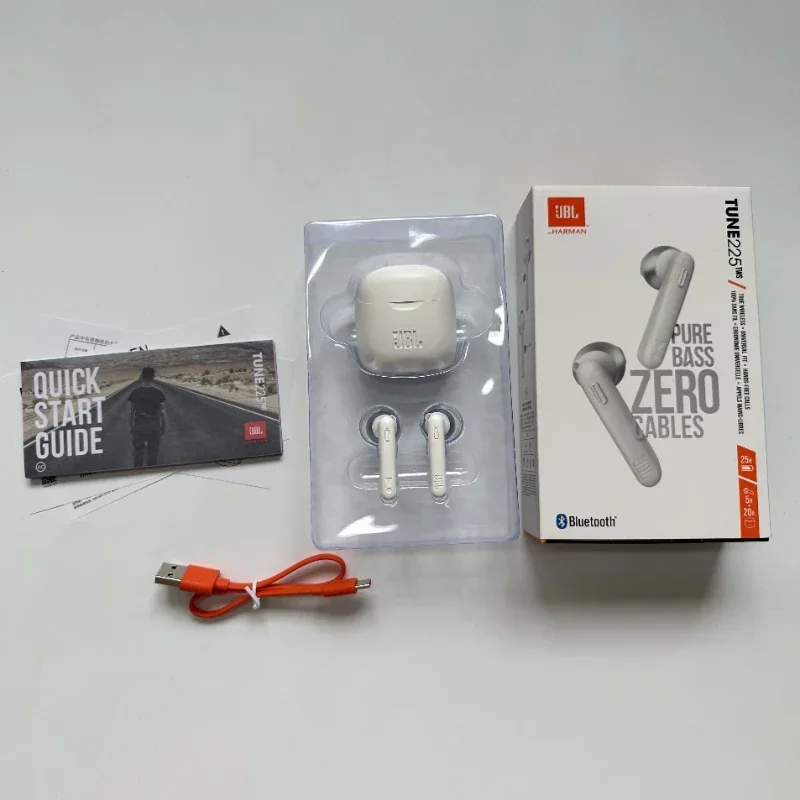 Original JBL Tune 225TWS True Wireless Bluetooth Earbud Headphones