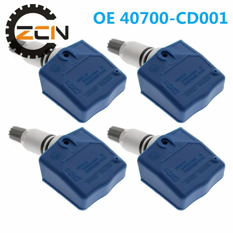

TPMS 4pcs 315MHZ Tire Pressure Sensor 40700-CD001 40700CD011 For Nissan Infiniti Frontier Fuga Murano M35 M45 Q45 FX35 FX45 G35