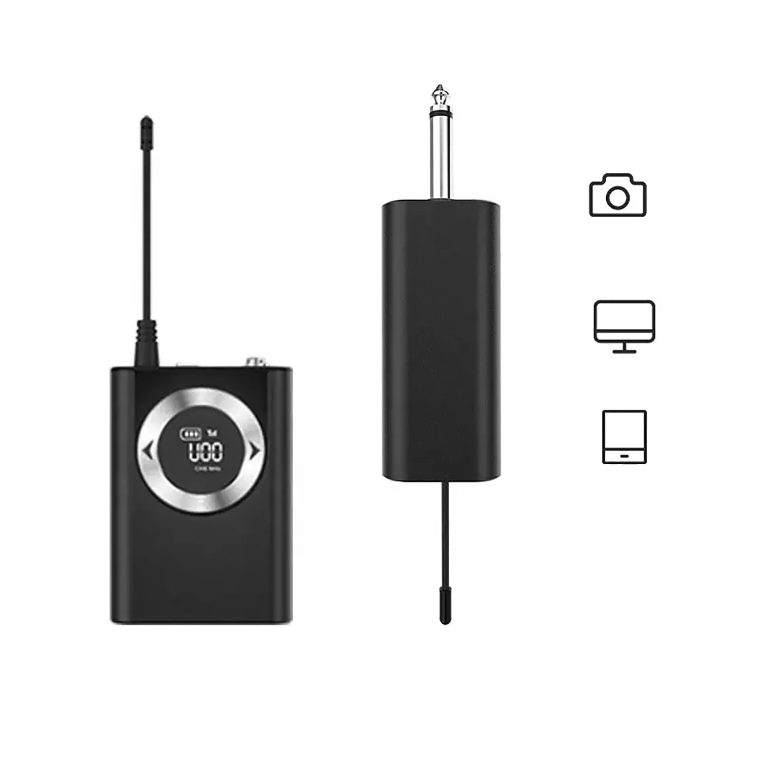 GAW-F09 휴대용 무선 마이크 마이크 lavalier 스튜디오 녹음 마이크 UHF 헤드셋