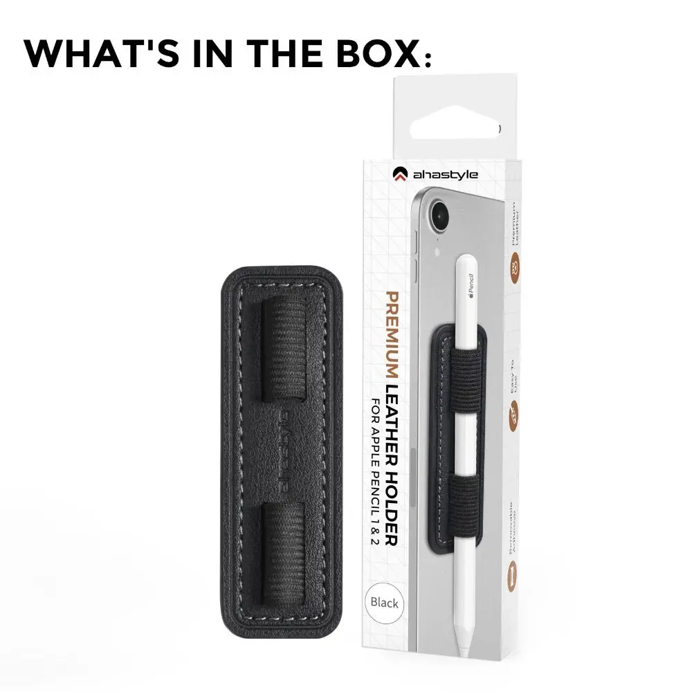 Universal Stylus Holder with Anti-Loss Elastic Band
