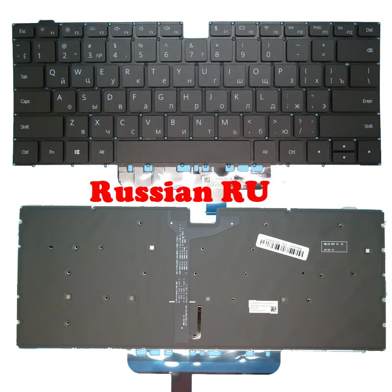 Hbl-W19 Hbl-W29 Hly-W29R Hly-W29Rp Tastiera Per Laptop Per Honor Magicbook Pro Muslimrussian Ru/Us/Uk