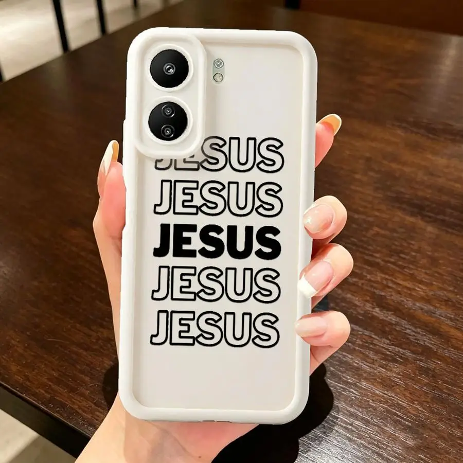 Premium Phone Cover with Jesus Logo Design