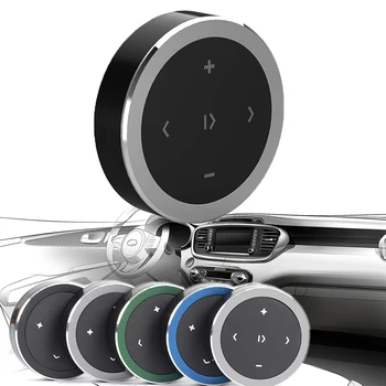 Pulsante di controllo del volante dell'auto senza fili Pulsante di controllo remoto GPS multimediale Bluetooth Controller per lettore MP3 per autoradio