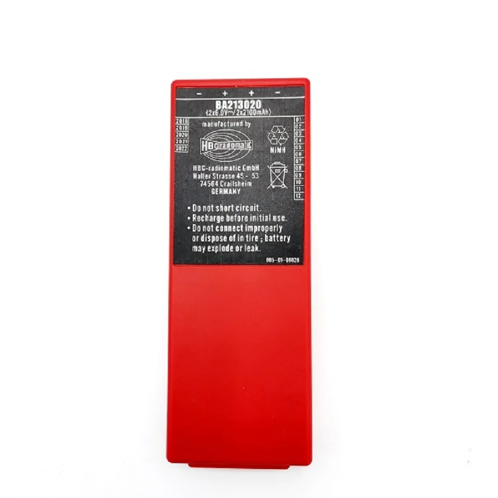 Pack Of 2) Replacement Battery For HBC Radiomatic BA213020 - View #5