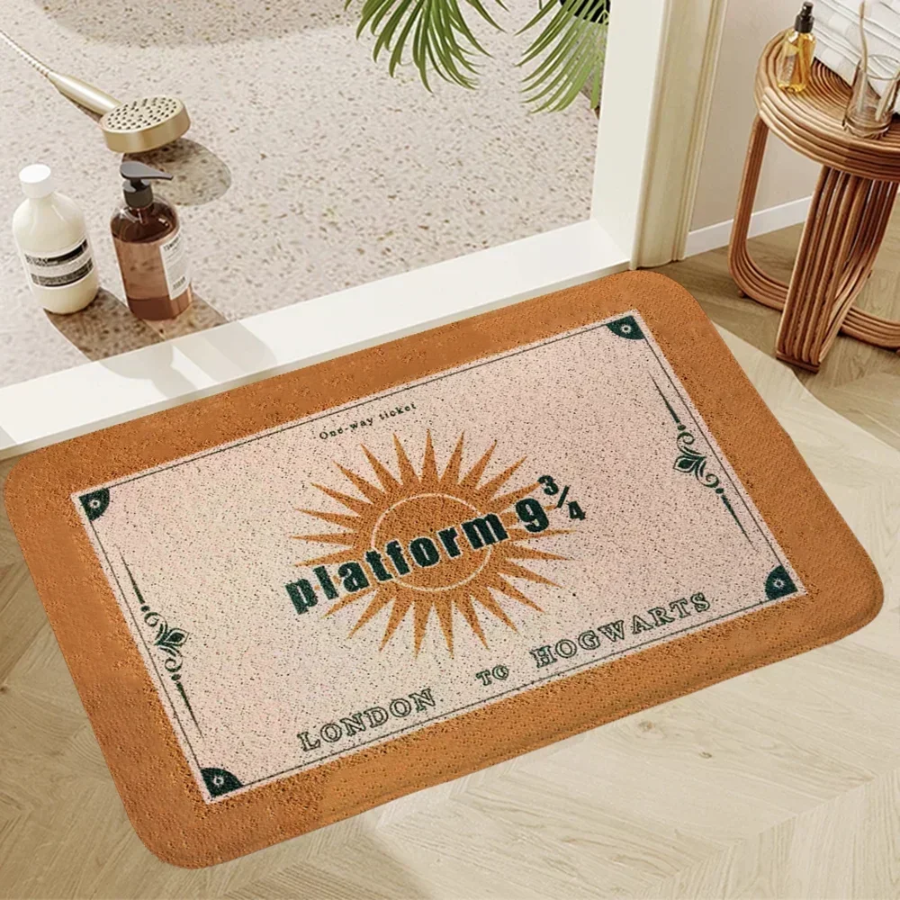 Out Door Mat Outdoor Rug Magic 9¾ Platform Nine and Three-Quarters Doormat Entrance Door Carpet Customized Carpet for Bathroom 3