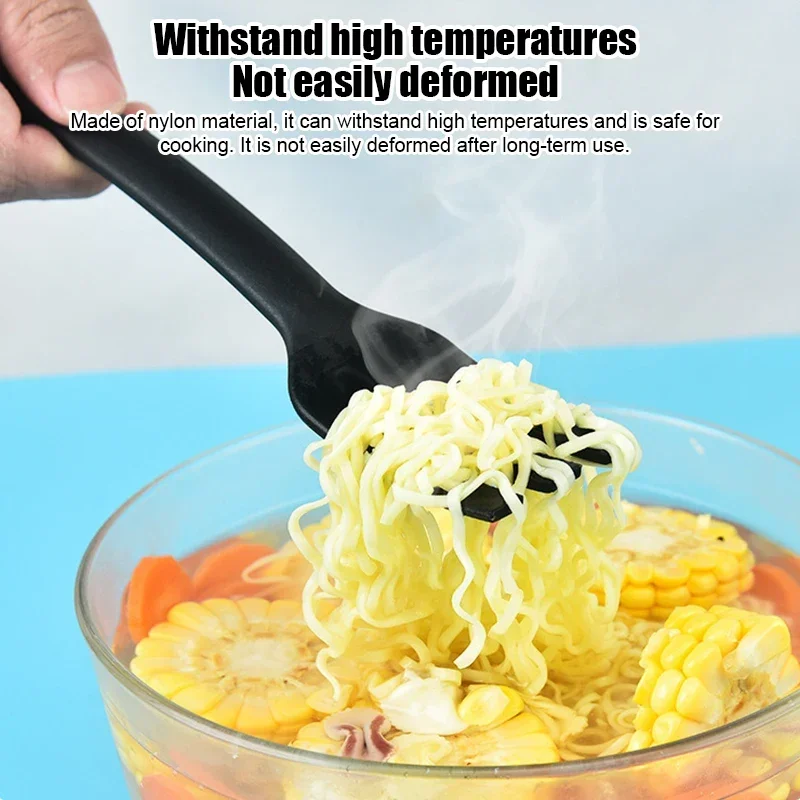 Description Picture 4 of item3PCS Mini Nylon Kitchen Utensils Set For Kids Kitchen Cooking Tools Slotted Turner Solid Spoon Fork Spade Fork Spoon Dinnerware
