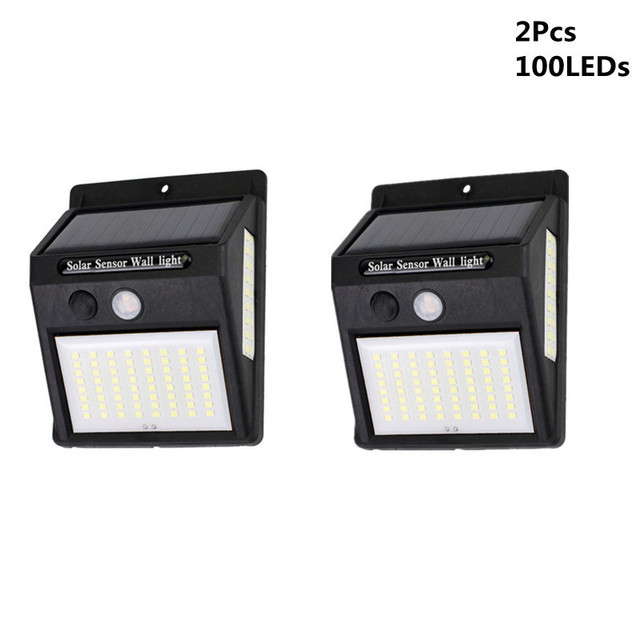 LED Solar Light Motion Sensor Waterproof Sunlight Garden Decoration Street Lights Solar Powered Lantern Wall Lamp