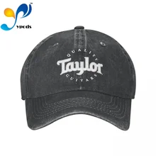 

New Brand Anime Taylor Quality Guitars Cartoon Styles Snapback Cap Cotton Baseball Cap Men Women Dad Hat Trucke