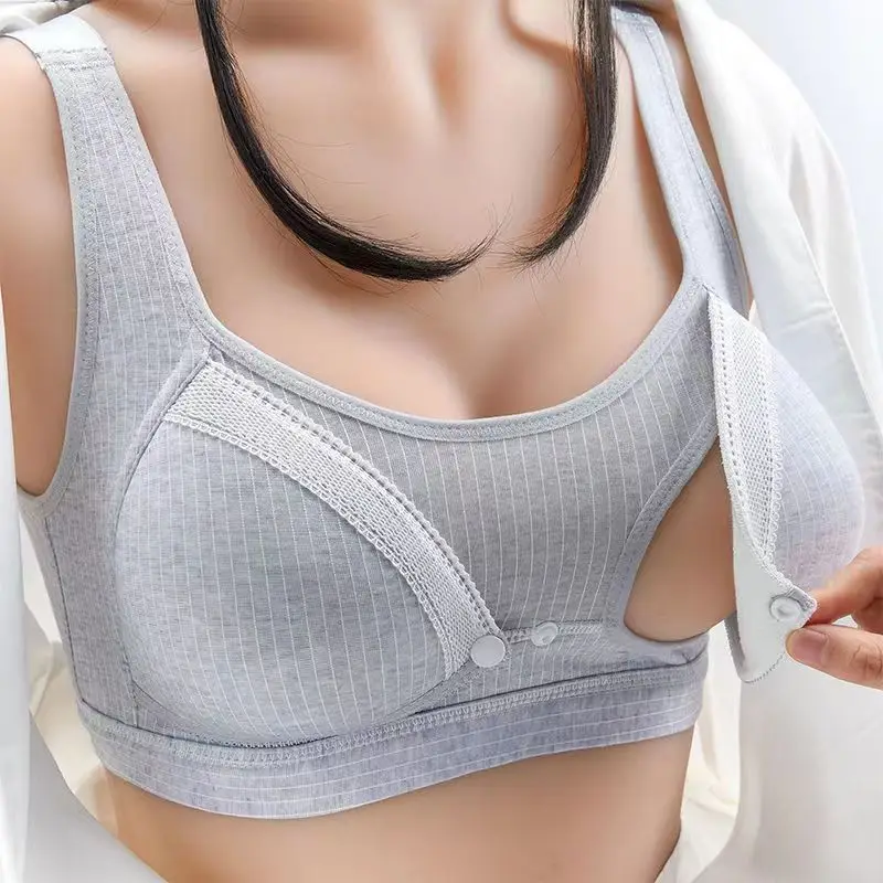 JY02 Nursing Bra Wirefree Breastfeeding Underwear Maternity Women Prevent Sagging Pregnancy Breathable Feeding Bras 34-42 01 P jy02 nursing bra wirefree breastfeeding underwear maternity women prevent sagging pregnancy breathable feeding bras 34 42 01 p