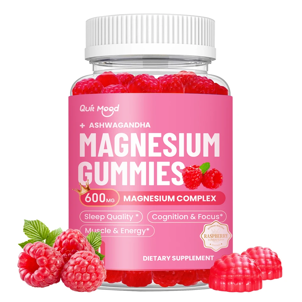 Quitmood Magnesium Glycinate Gummies with Ashwagandha