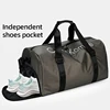 Waterproof Sports Fitness Bag Gym Handbag Swimming Training Shoulder Bags Outdoor Yoga Tote with Dry Wet Pocket and Shoes Pouch 3