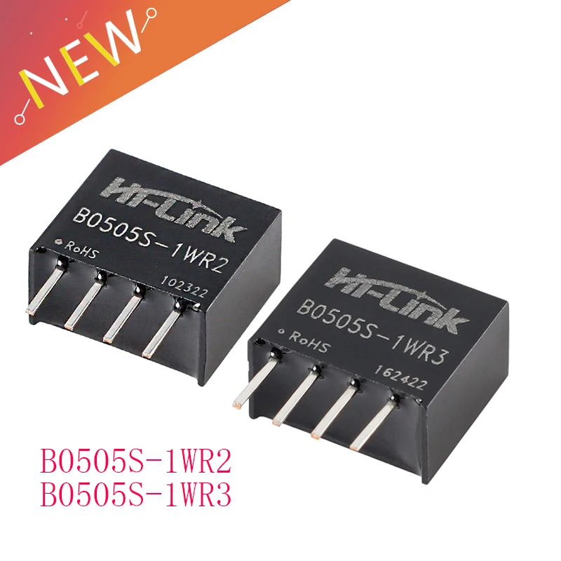 5V 1W 5V 200mA DC-DC 절연 비 조절 DC DC 전원 공급 장치 모듈 HLK-1D0505 HLK-1D0505A