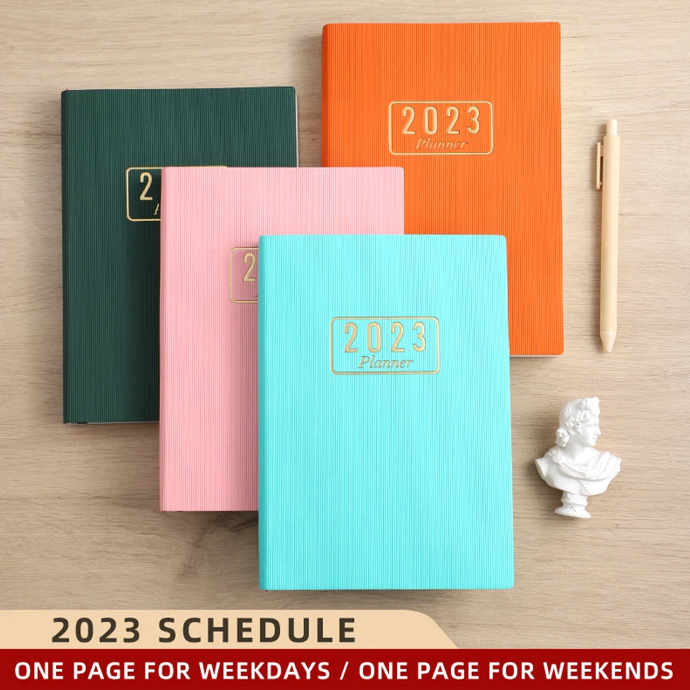 2023 A5 Notebook Portable Notepad Index List Diary Weekly Agenda Planner Schedule Notebooks Stationery Office School Supplies 2023 a5 notebook portable notepad index list diary weekly agenda planner schedule notebooks stationery office school supplies