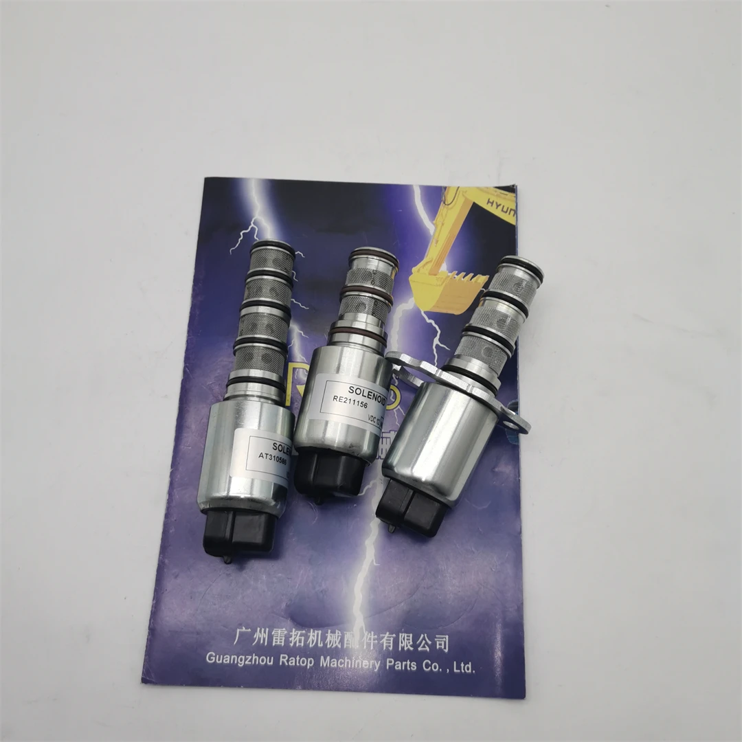 John 310J 310K 유압 솔레노이드 밸브, AT310586 at310587 로더 310J 325K 솔레노이드 RE211156 AT310584