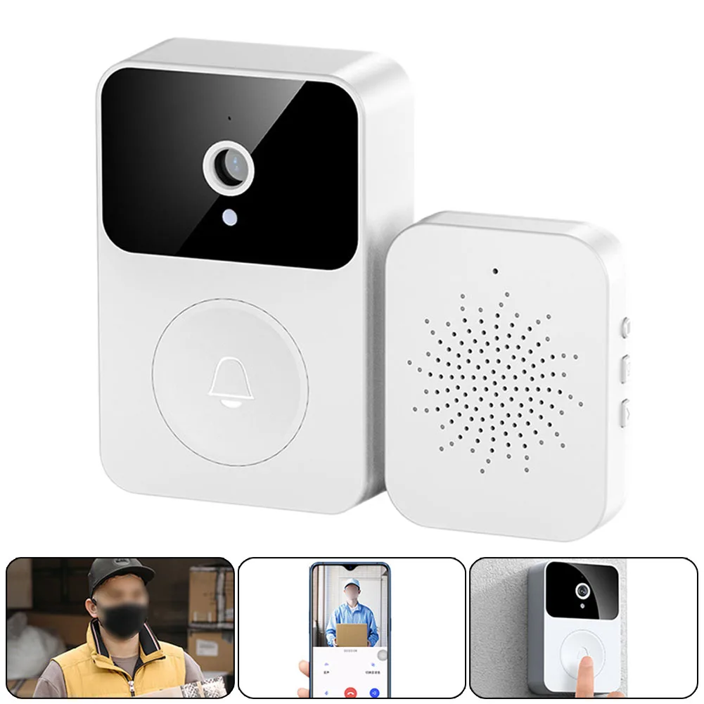 

Умный дверной звонок с дистанционным управлением, ночное видение, VGA Wi-Fi подключение, низкое энергопотребление, для повышения безопасности и связи
