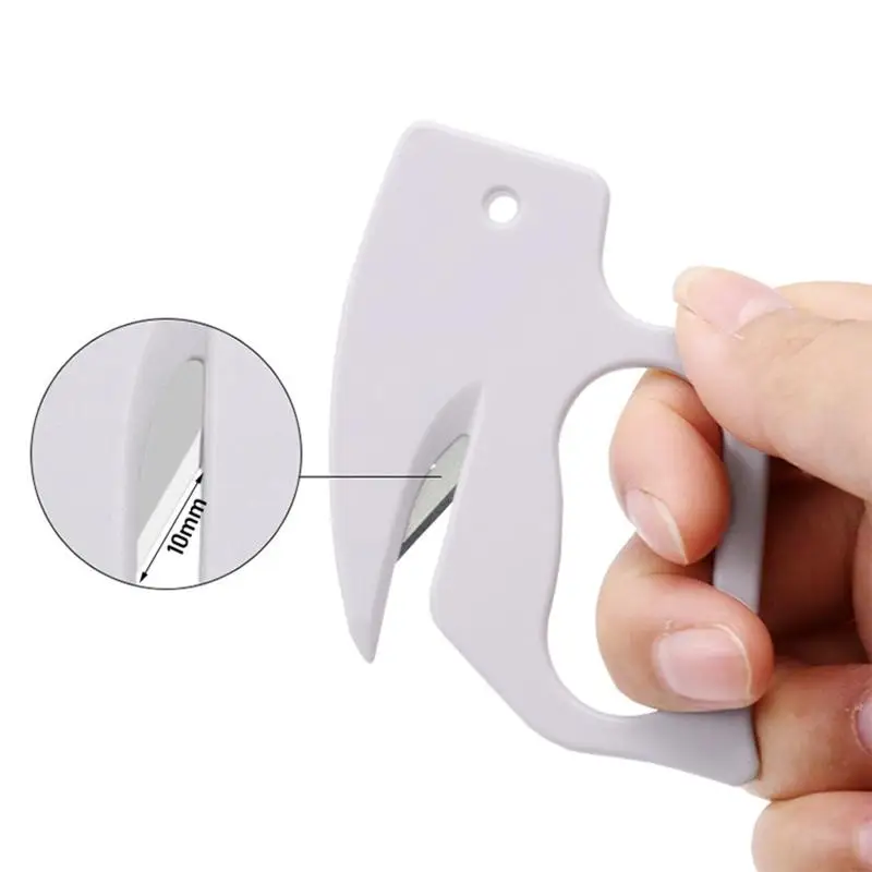X13A Safety Mail Paper Plastic Cutter Letter Opener Scrapbooking Sliding Cutting Tool