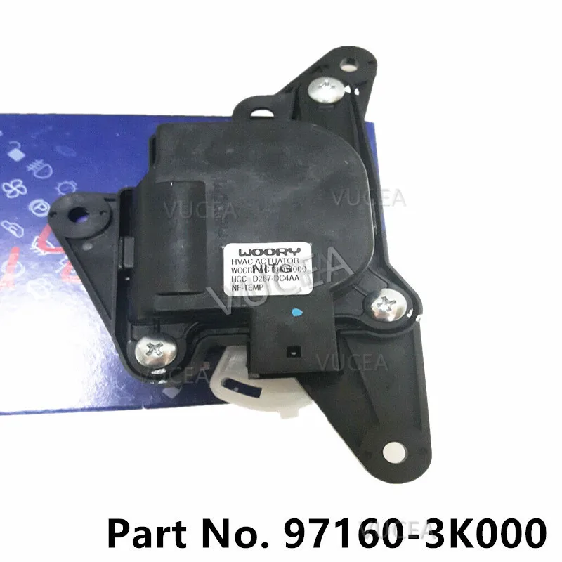 Genuine OEM Heater Blend Door Actuator 971603K000 97160-3K000 For Hyundai Sonata Santafe HVAC Heater Blend Door Actuator Motor