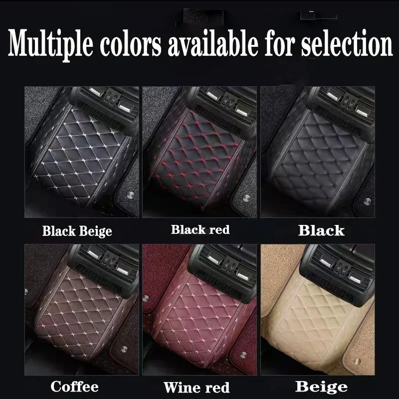 TOP Car Floor Mat For Chrysler Town & Country 7 Seat 2013~ Waterproof Protection Pad Carro Rear Trunk Floor Mat Car Accessor