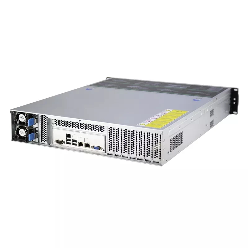 2U 560MM 8bays 8 HDD Hotswap Server Case Rackmount ATX Chassis Support 12*10.5nch Motherboard With 6GB 12GB SATA SAS NVME BP