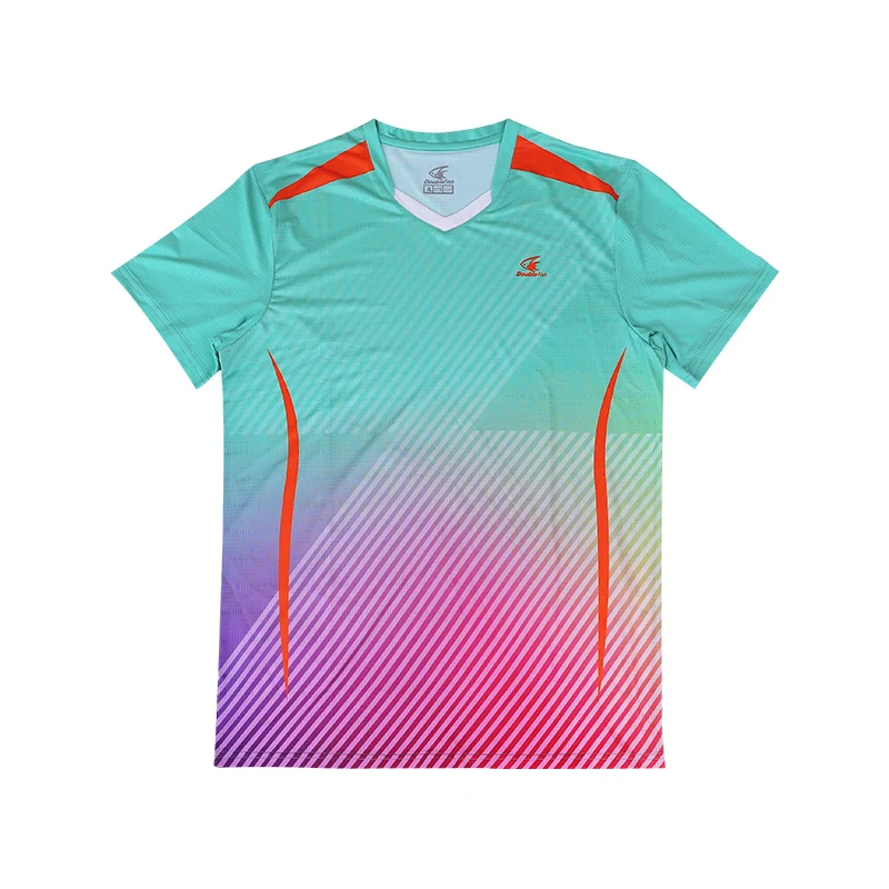 double fish liushiwen Sport jersey ping pong Table tennis long sleeve jacket jersey men women Badminton Sport set 086108106