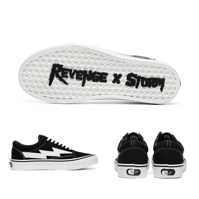 2022 New Revenge x STORM Casual Shoes flame Sneakers Unisex Slip-On Light  Weight Skateboarding classic Canvas shoes - AliExpress