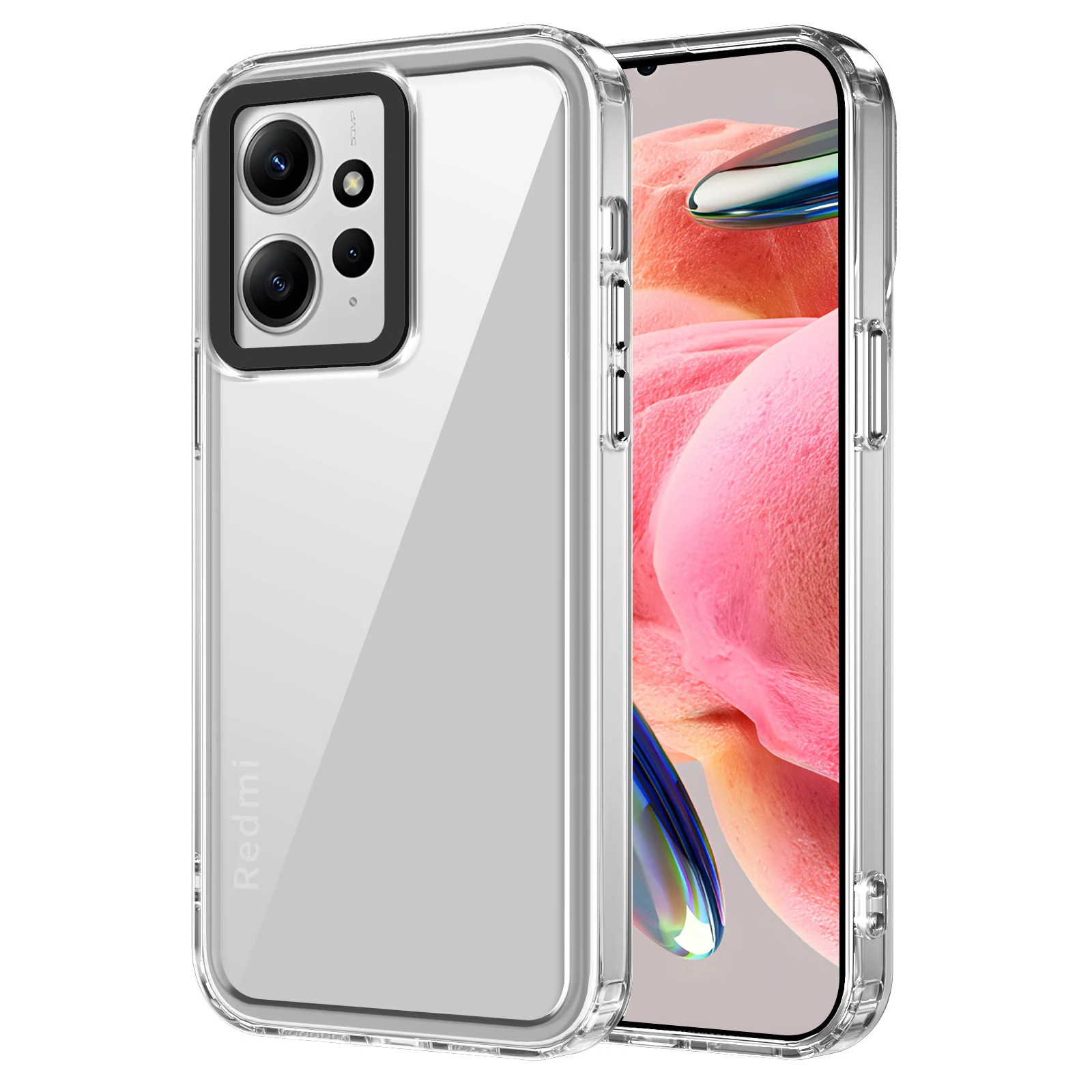 Custodia Trasparente In Acrilico Di Lusso Per Xiaomi Redmi Note 12 4G 12 Pro Plus 11S 4G 11 Pro 11 Pro 5G Redmi 12 4G 12C Cover Trasparente