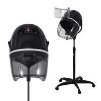 Sèche-cheveux professionnel sur roulettes avec capot rotatif, minuterie et réglage de la température, outil de coiffure, prise UE 5