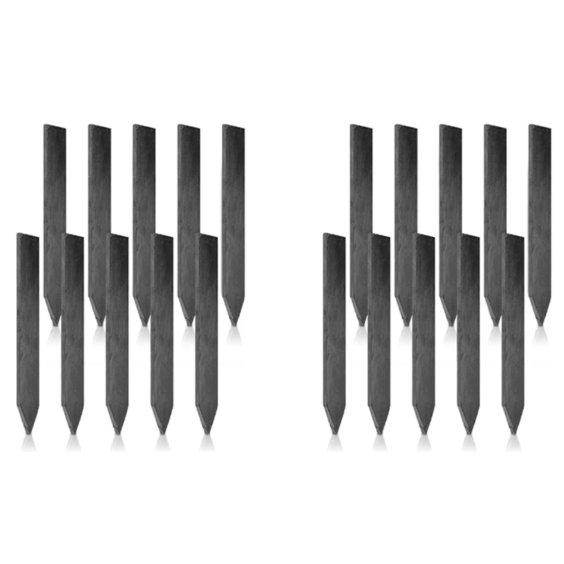 

Slate Plant Label Markers Garden Labels Tags For Vegetable Or 15X2cm, 20 Pcs